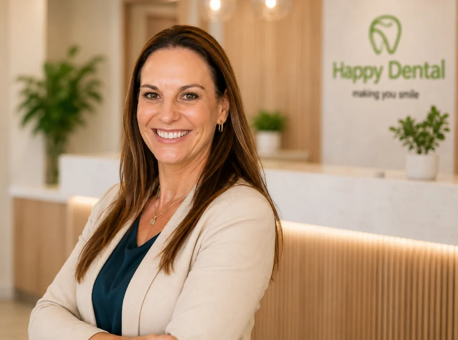 Dr Lelanie Karsten at Happy Dental